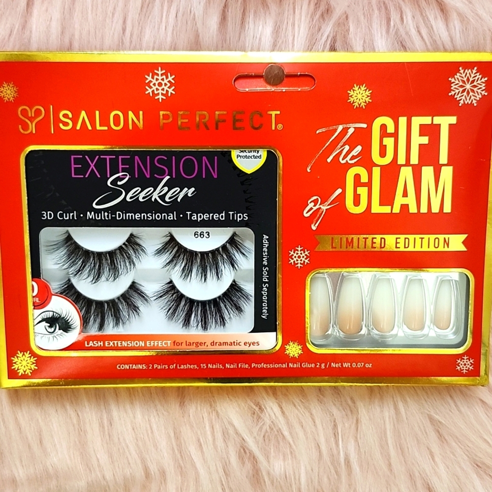 Brand New SALON PERFECT THE GIFT OF GLAM Limited Edition Gift Set